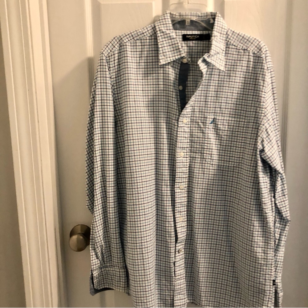 Nautica Check Button Down